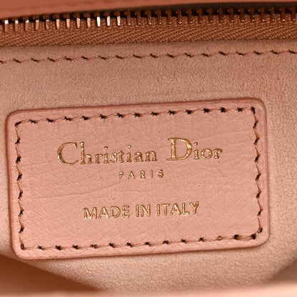 Christian Dior Ostrich Mini Lady Dior Light Pink 6 of 9