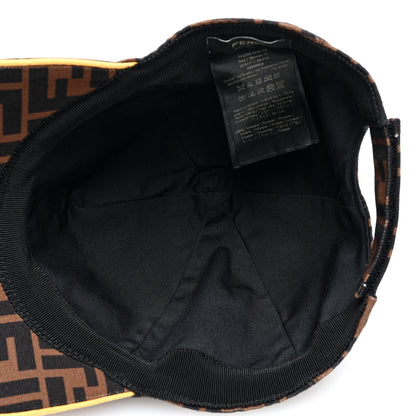 Fendi Canvas FF Reloaded Baseball Hat Tobacco Yellow 7 of 8