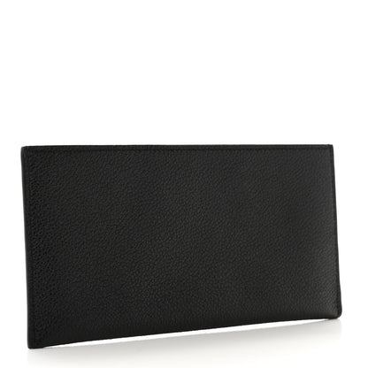 Louis Vuitton Calfskin Felicie Chain Wallet Card Holder Insert Black 3 of 6