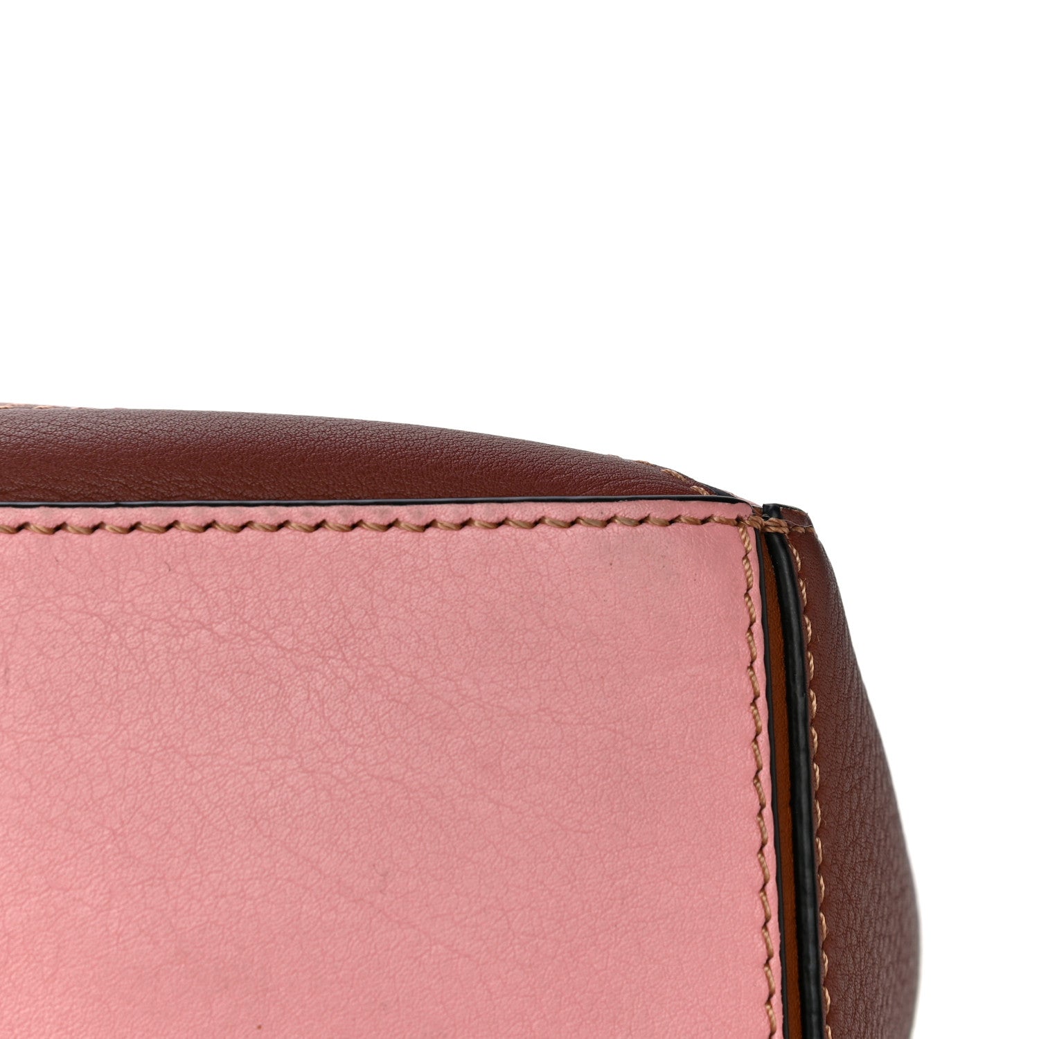 Loewe Calfskin Small Puzzle Bag Tan Medium Pink 19 of 25