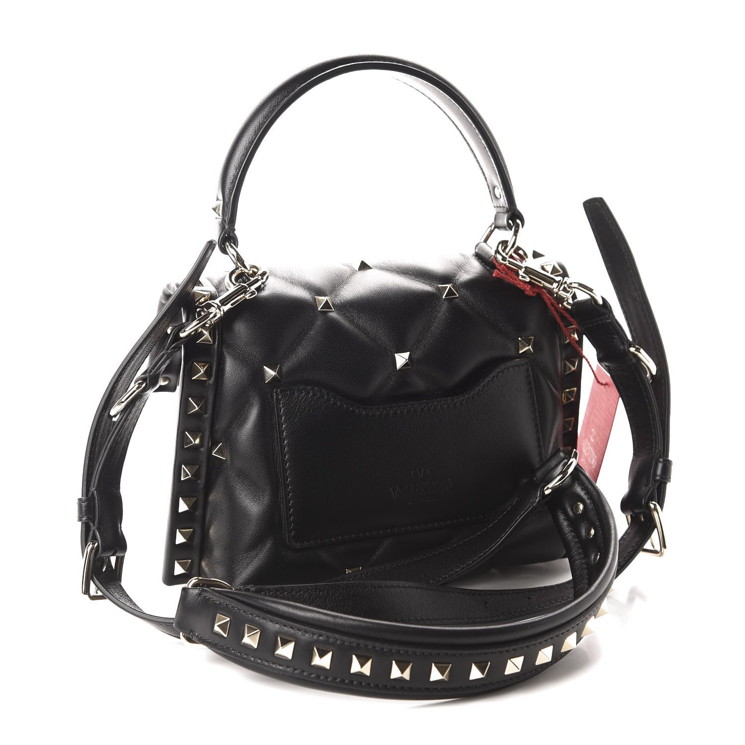 Valentino Garavani Nappa Mini Candystud Top Handle Bag Black 3 of 9