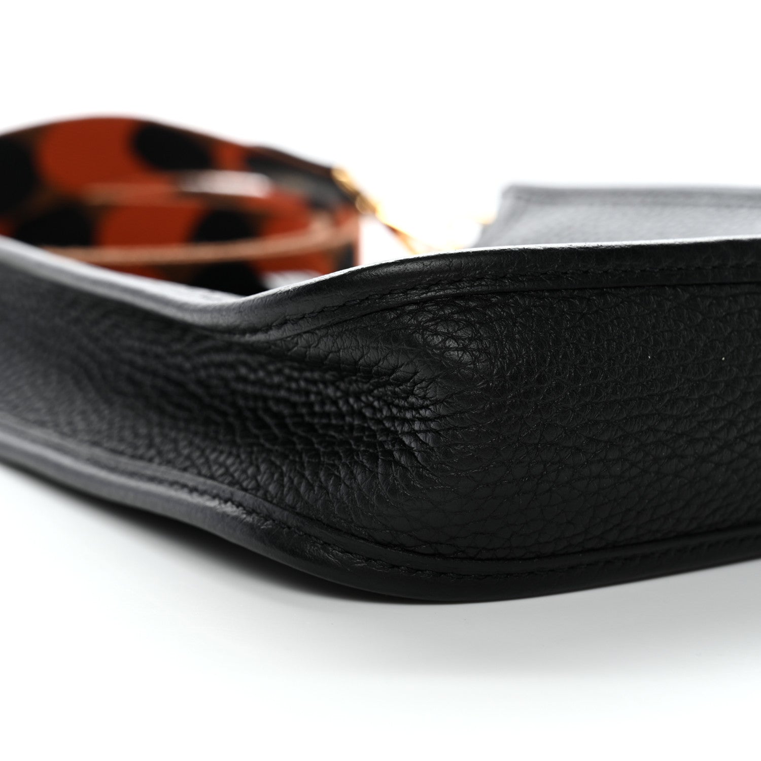 Hermes Taurillon Clemence Evelyne TPM Black Noisette Cuivre 8 of 10