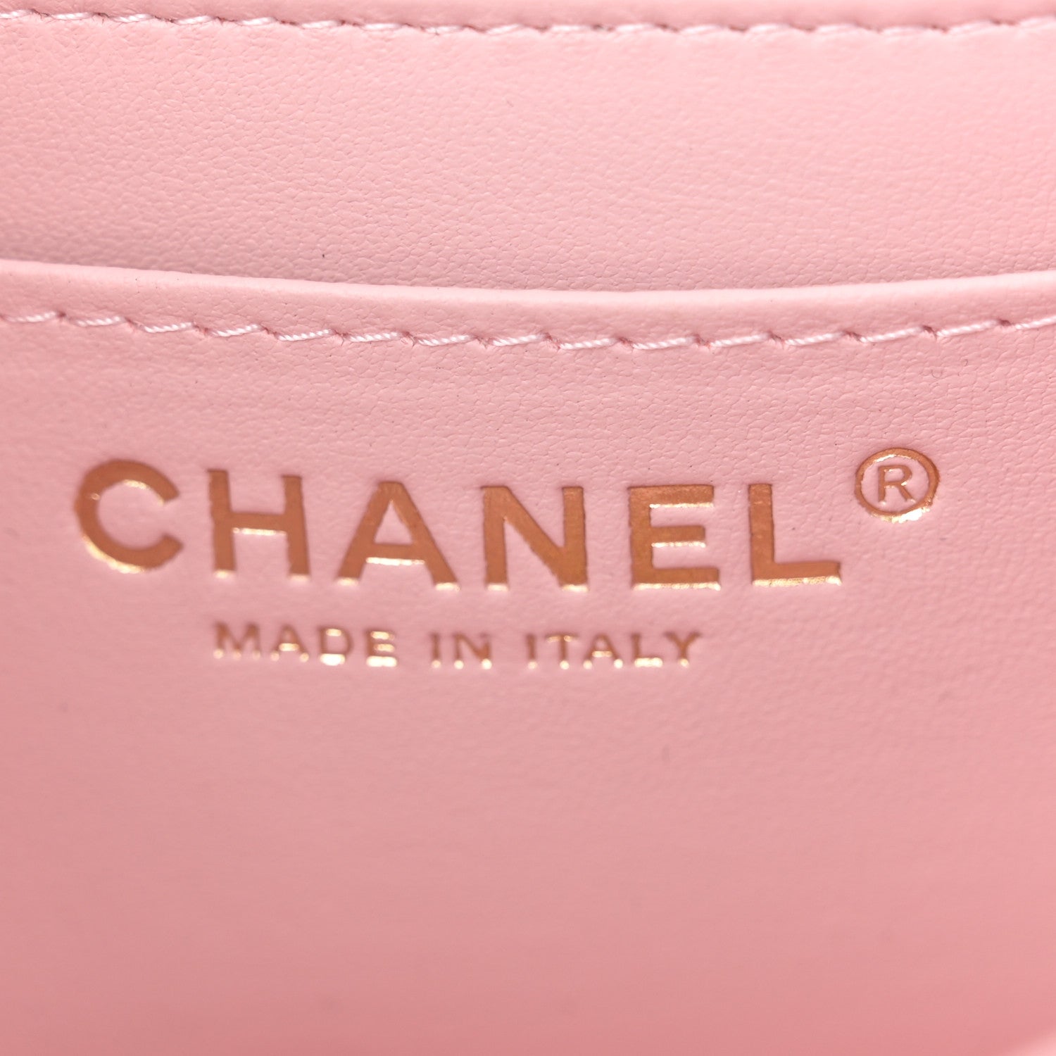 Chanel Lambskin Quilted Extra Mini Rectangular Flap Light Pink 6 of 11