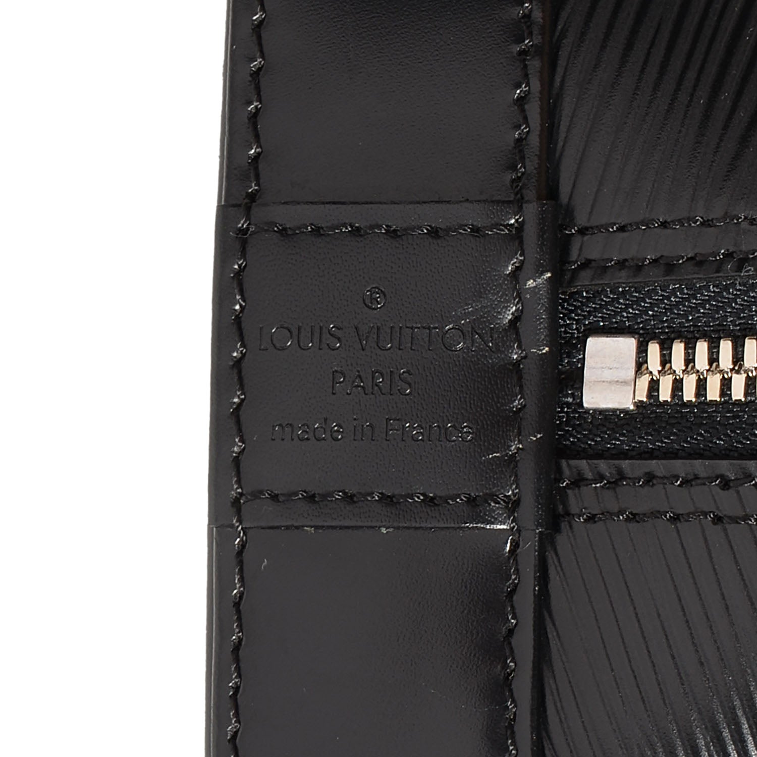 Louis Vuitton Epi Alma PM Black 7 of 7