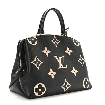 Louis Vuitton Empreinte Monogram Giant Grand Palais Black Beige 3 of 10