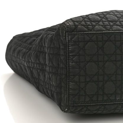 Christian Dior Nylon Cannage Large Lady Dior Black 8 of 10