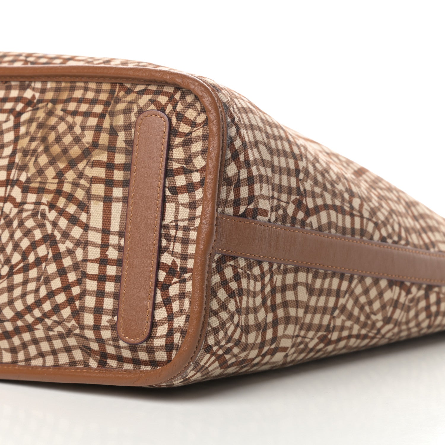 MCM Visetos Medium Liz Reversible Shopper Tote Cognac 18 of 21