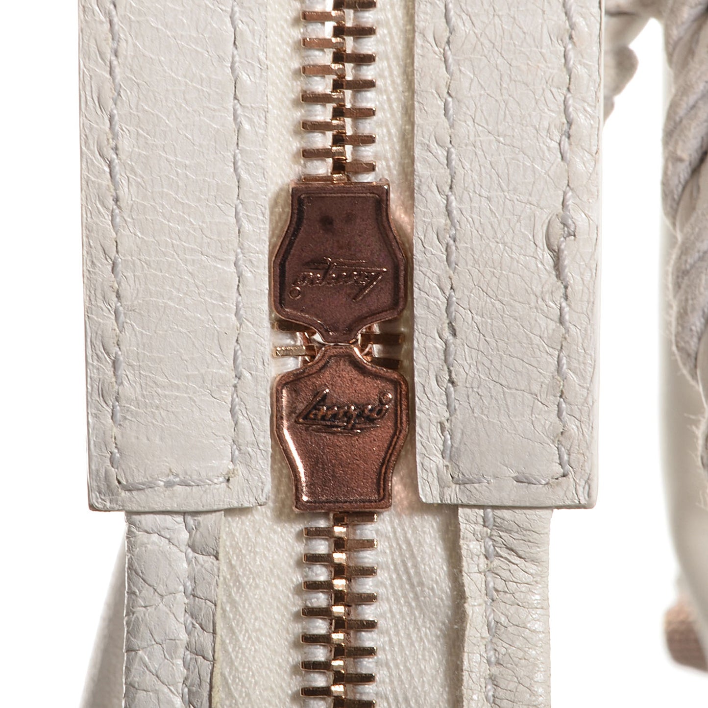 Agneau Giant 12 Rose Gold Hardware City White