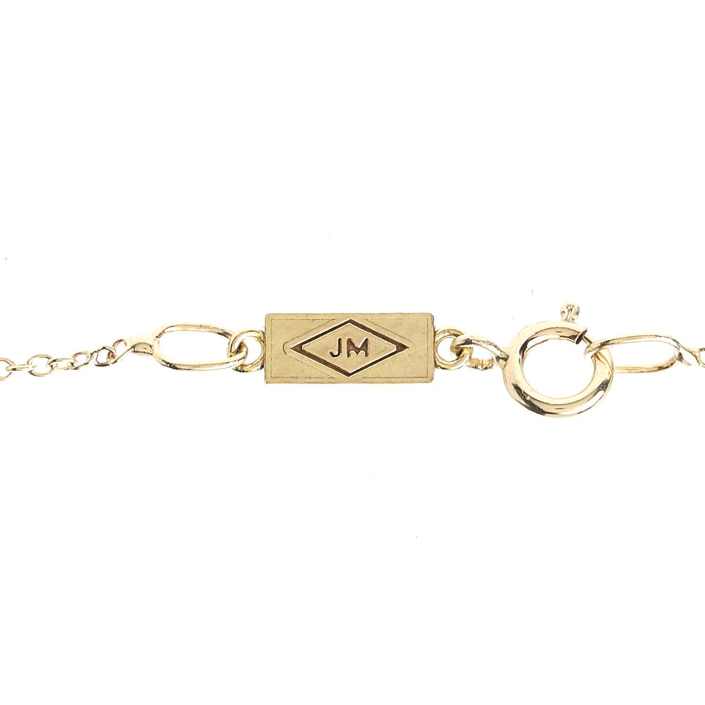 18K Yellow Gold Diamond Turquoise Heart Pendant Necklace