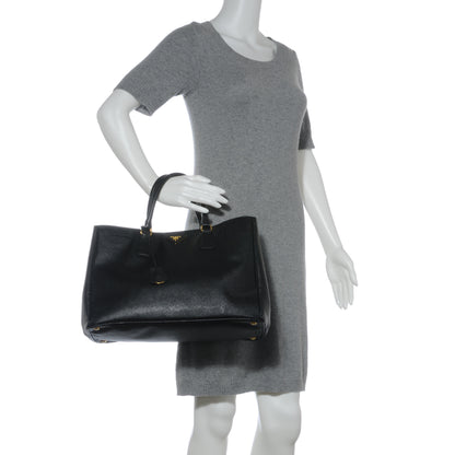 Prada Saffiano Lux Tote Nero Black 2 of 8