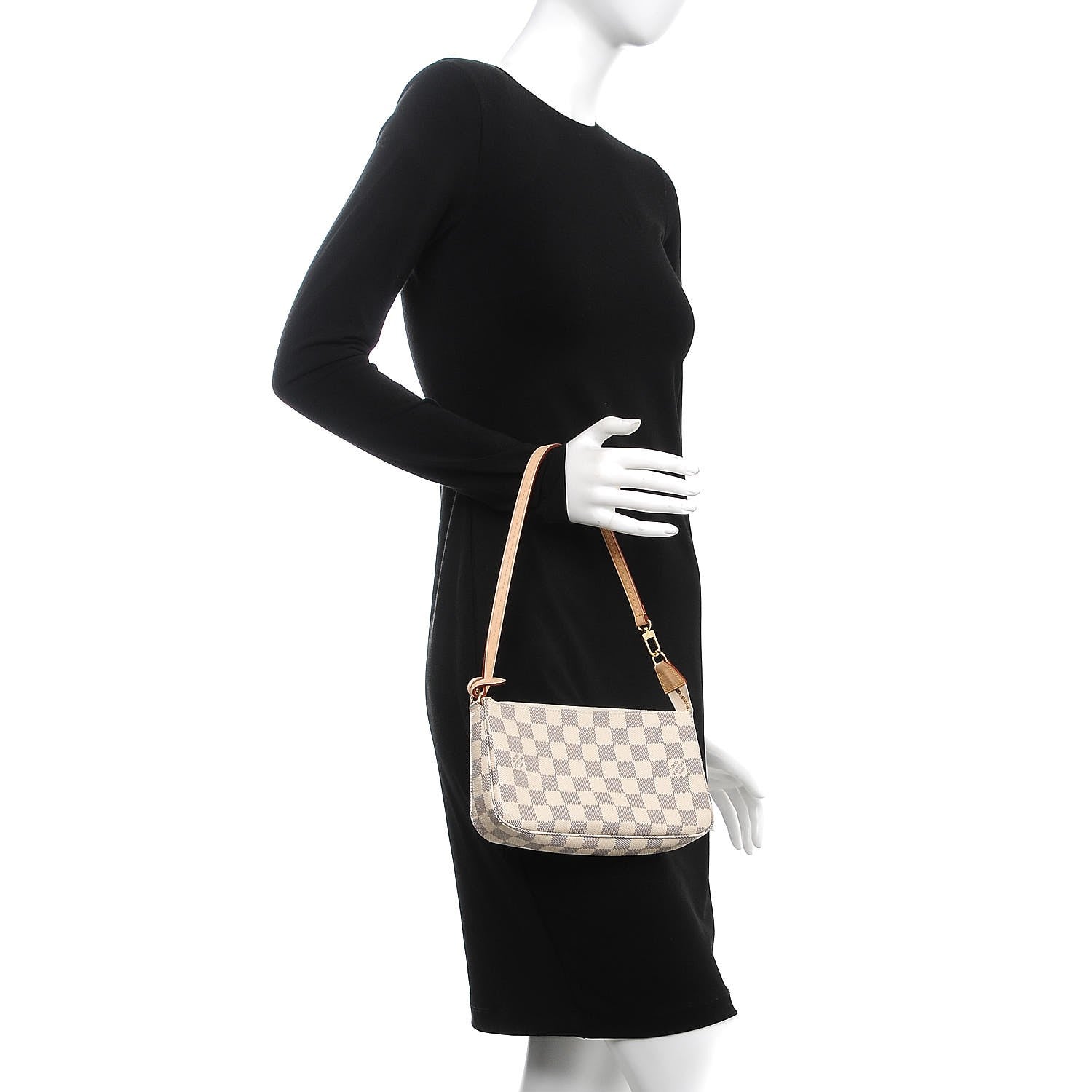 Louis Vuitton Damier Azur Pochette Accessories NM 2 of 8