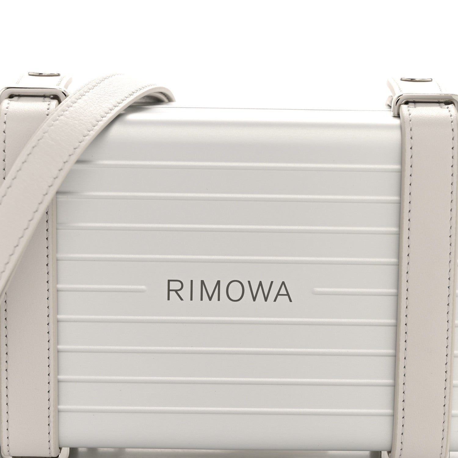 Christian Dior X RIMOWA Aluminum Personal Clutch On Strap Silver 9 of 12