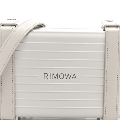 Christian Dior X RIMOWA Aluminum Personal Clutch On Strap Silver 9 of 12