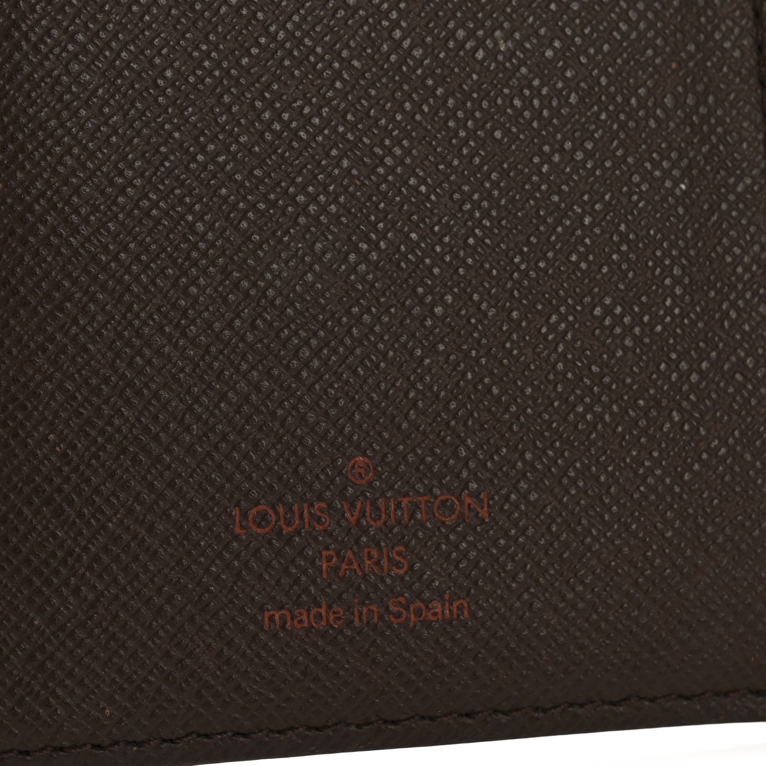 Louis Vuitton Damier Ebene Pocket Agenda Cover 6 of 10