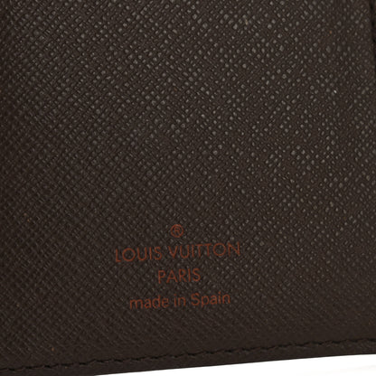 Louis Vuitton Damier Ebene Pocket Agenda Cover 6 of 10