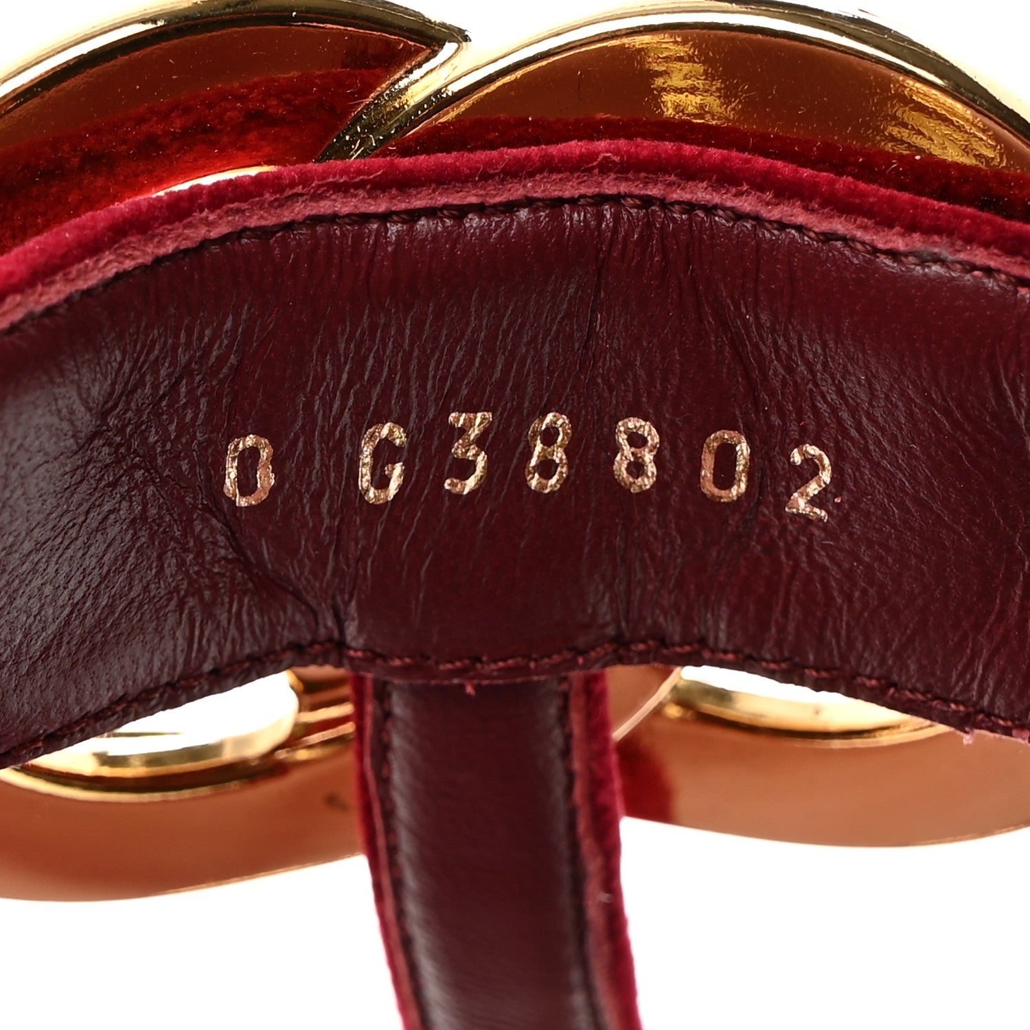 Chanel Velvet Metal Gripoix CC Thong Sandals 39 Burgundy 7 of 9