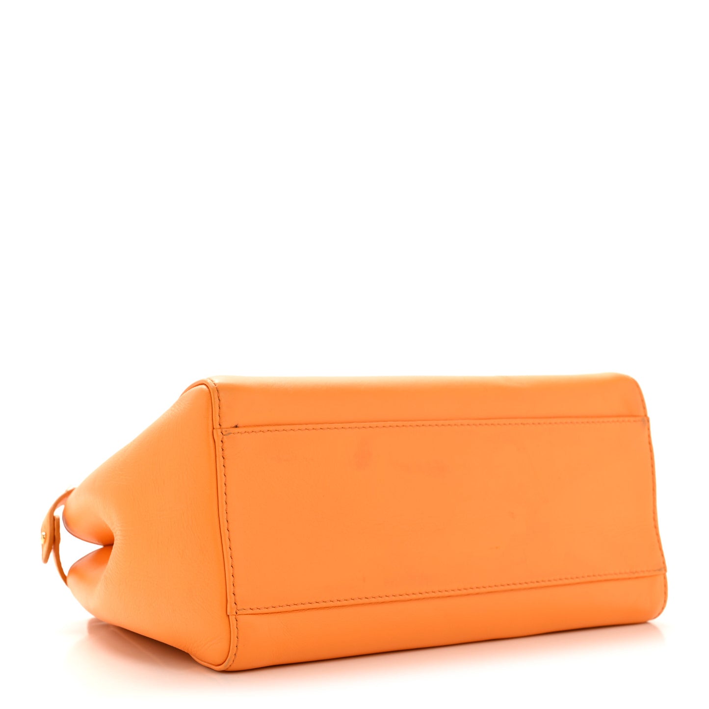 Nappa Mini Peekaboo Iconic Satchel Clementine