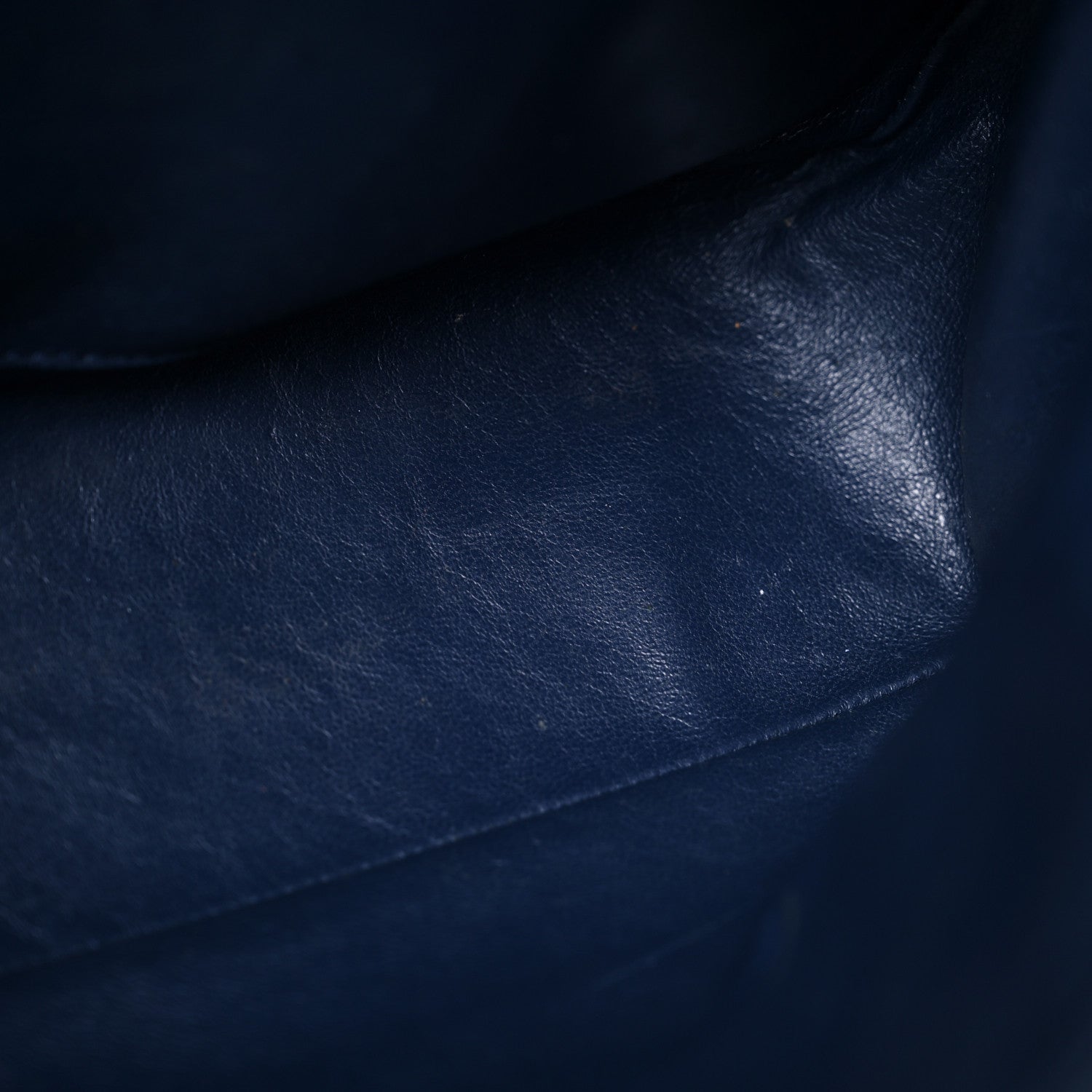 Chanel Caviar Quilted Jumbo Double Flap Navy Blue 15 of 25