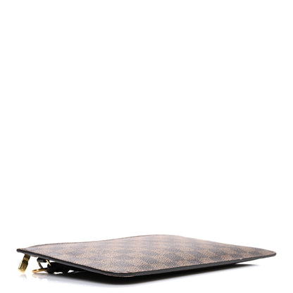 Louis Vuitton Damier Ebene Neverfull MM GM Pochette Rose Ballerine 4 of 9