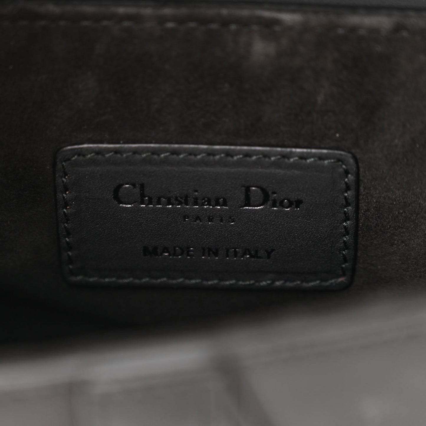 Ultra Matte Calfskin Mini Saddle Bag Black