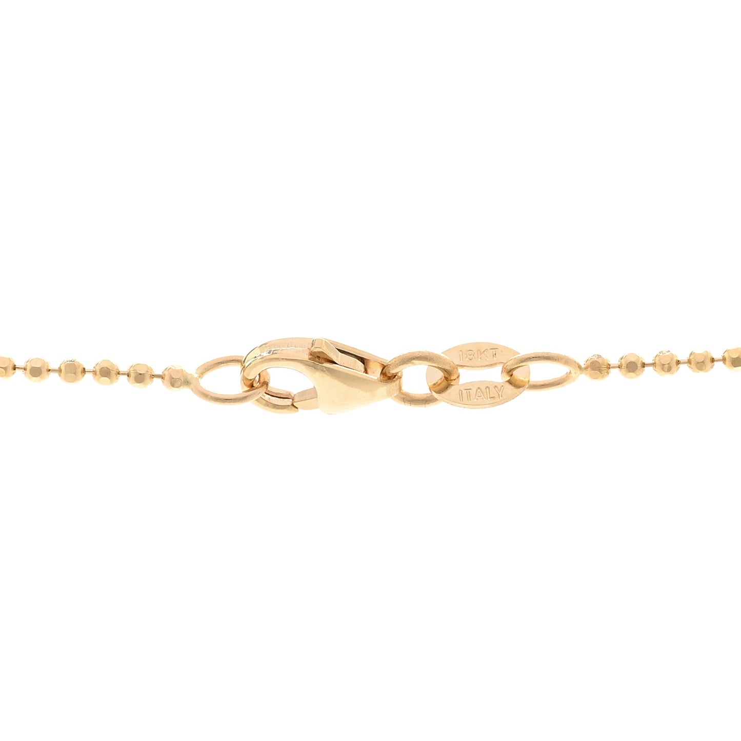 18K Yellow Gold Diamond Large Leaf Pendant Necklace