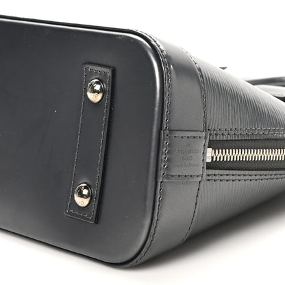 Louis Vuitton Epi Alma BB Anthracite Nacre 9 of 12