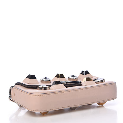 Fendi Lambskin Crystal Studded Micro Baguette Plaster 4 of 10