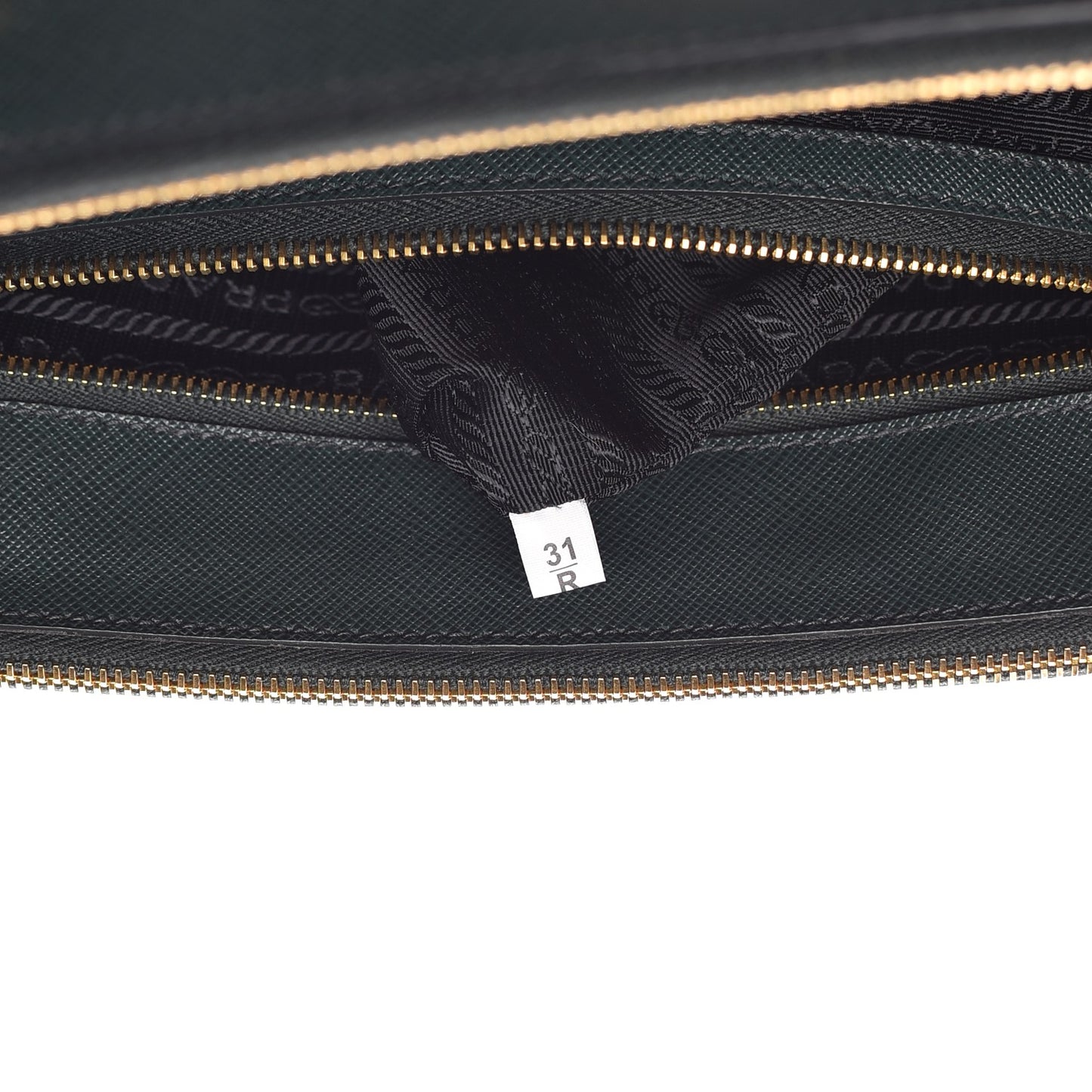 Saffiano Medium Galleria Double Zip Tote Smeraldo