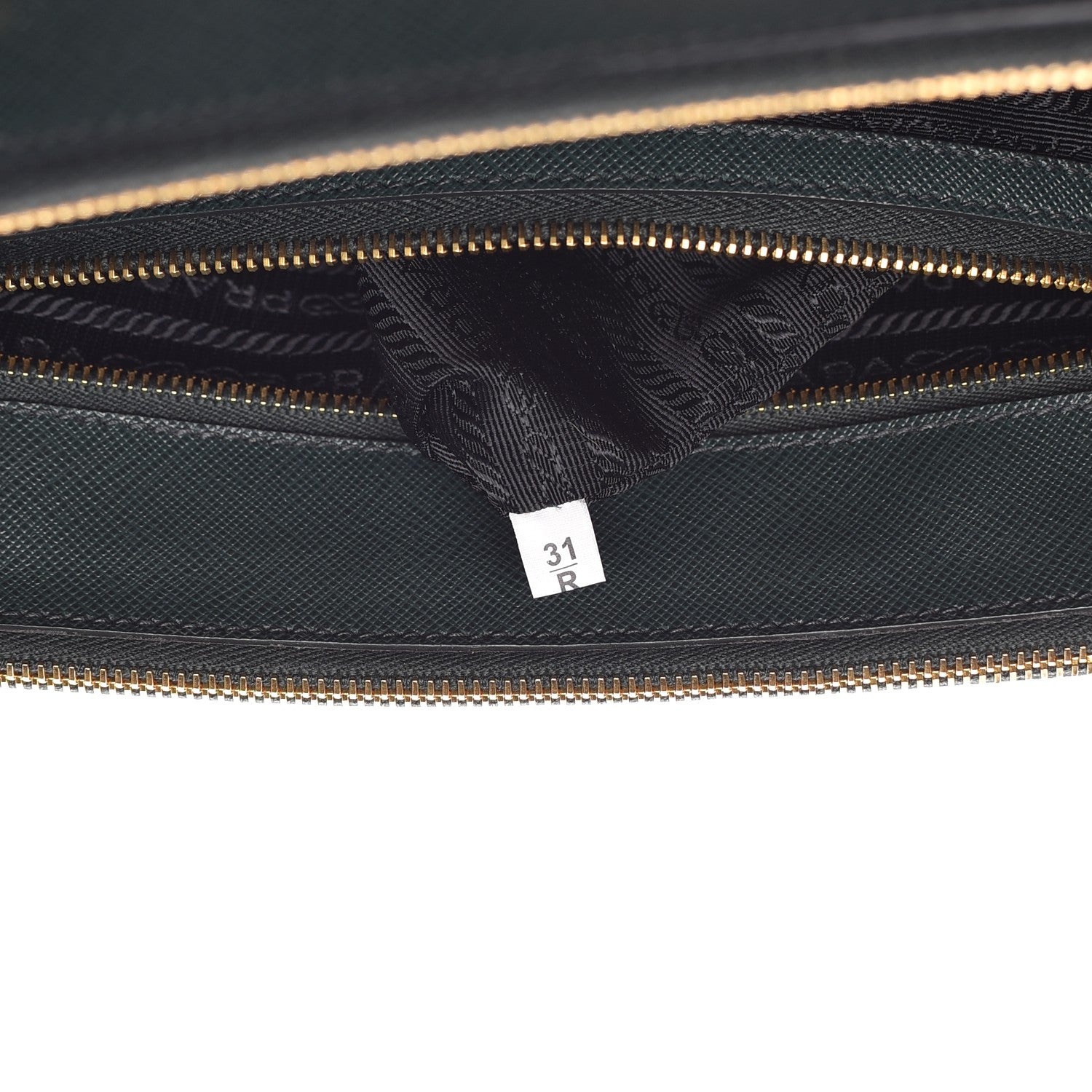 Prada Saffiano Medium Galleria Double Zip Tote Smeraldo 7 of 9