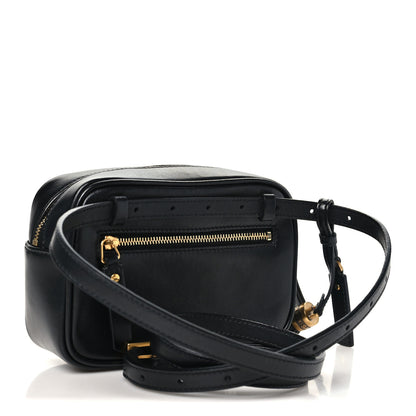 Saint Laurent Calfskin Matelasse Monogram Lou Belt Bag Black 3 of 10