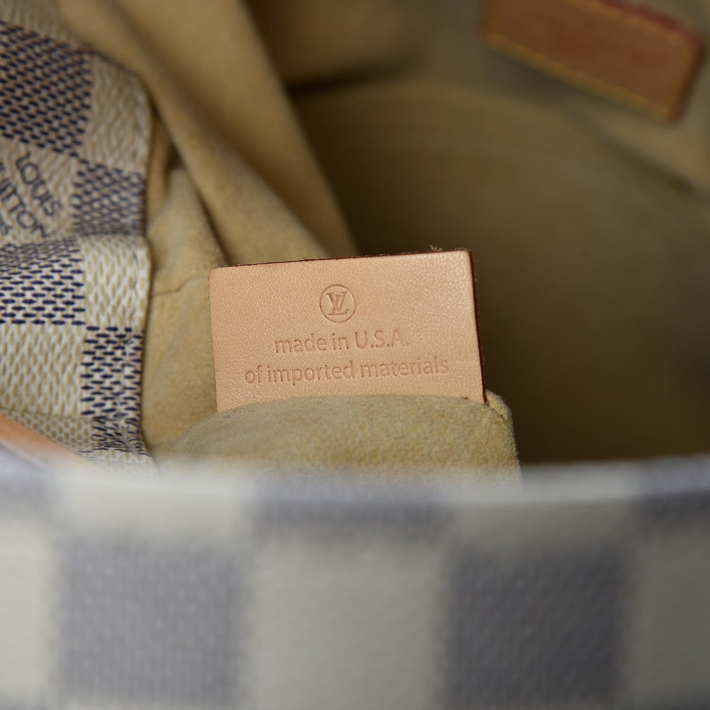 Damier Azur Artsy MM