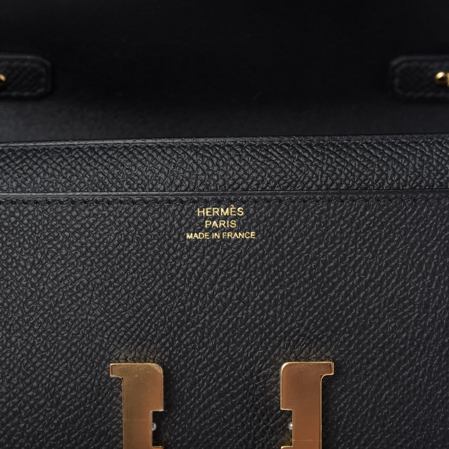 Hermes Epsom Constance Wallet To Go Black 8 of 8