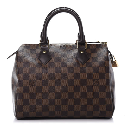 Louis Vuitton Damier Ebene Speedy 25 1 of 10