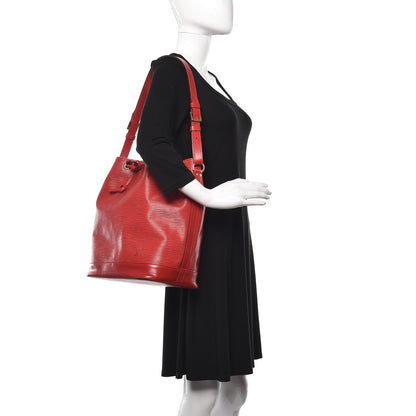 Louis Vuitton Epi Noe Castillan Red 2 of 13