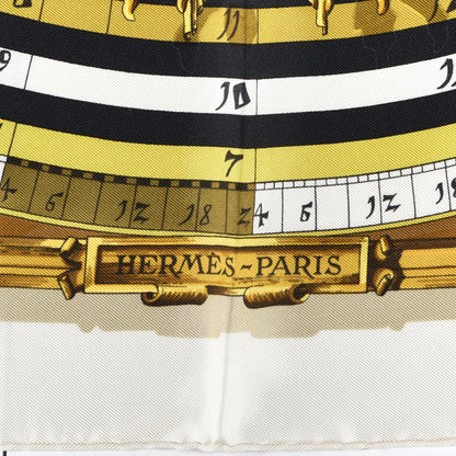 Hermes Silk Dies Et Hore Scarf 90 3 of 4