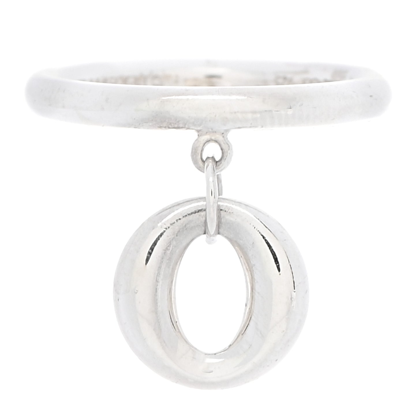 Sterling Silver Elsa Peretti Sevillana Dangle Ring 49 5