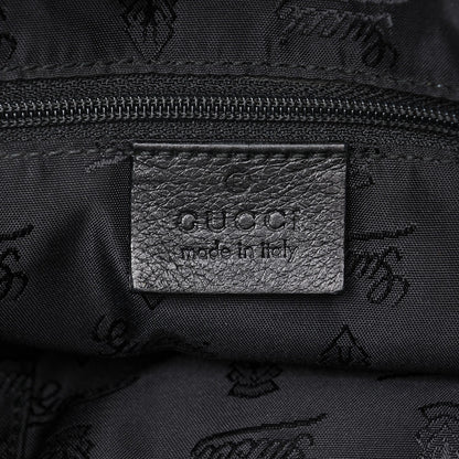 Gucci Guccissima Large New Ladies Web Hobo Black 6 of 7