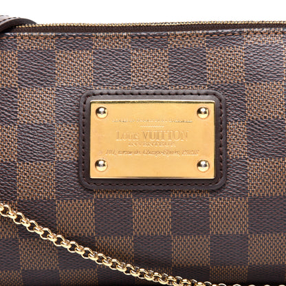 Louis Vuitton Damier Ebene Eva Clutch 8 of 9