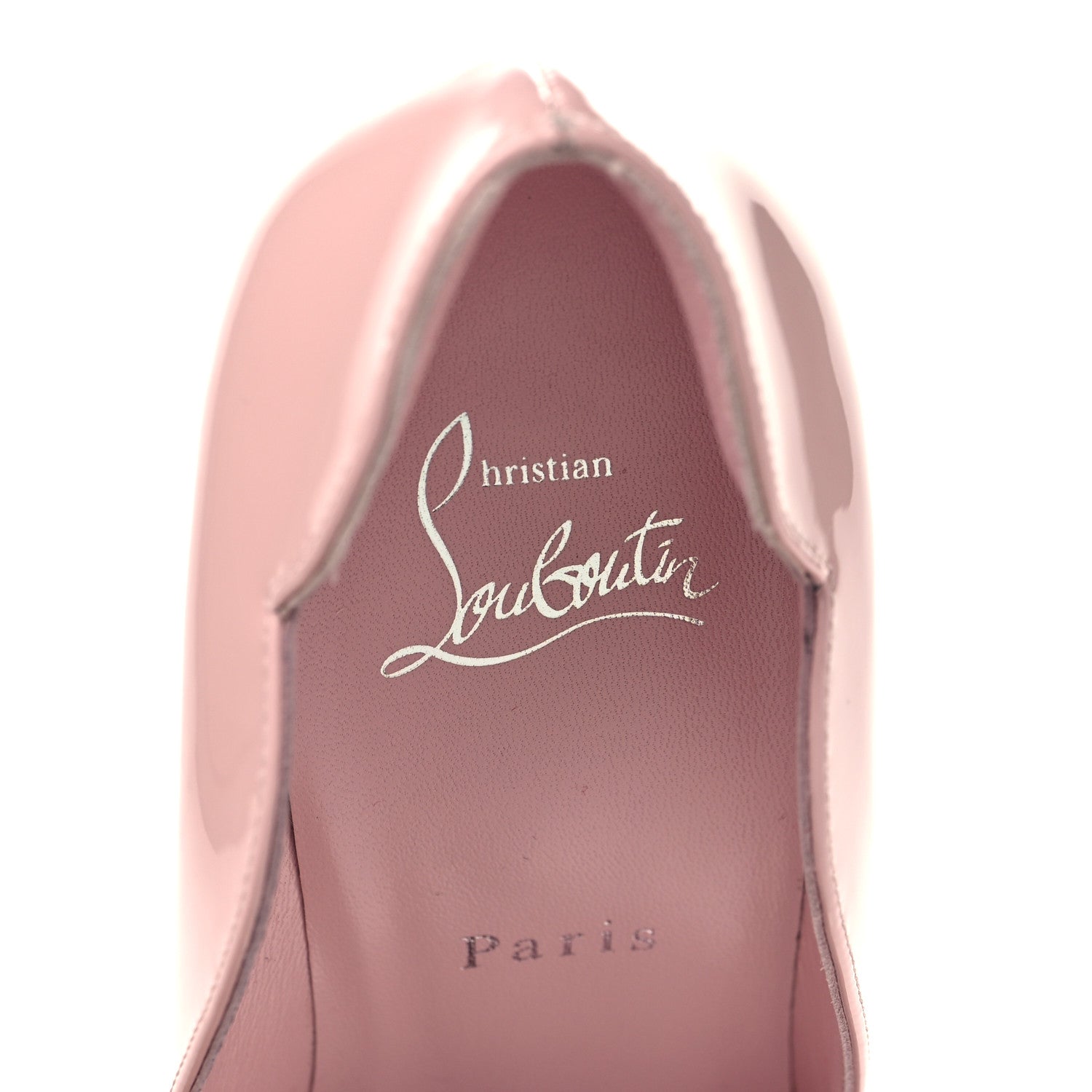 Christian Louboutin Patent Hot Chick 100 Pumps 37 Eglantine 8 of 8