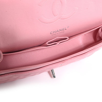 Chanel Caviar Quilted Medium Double Flap Pink 5 of 12