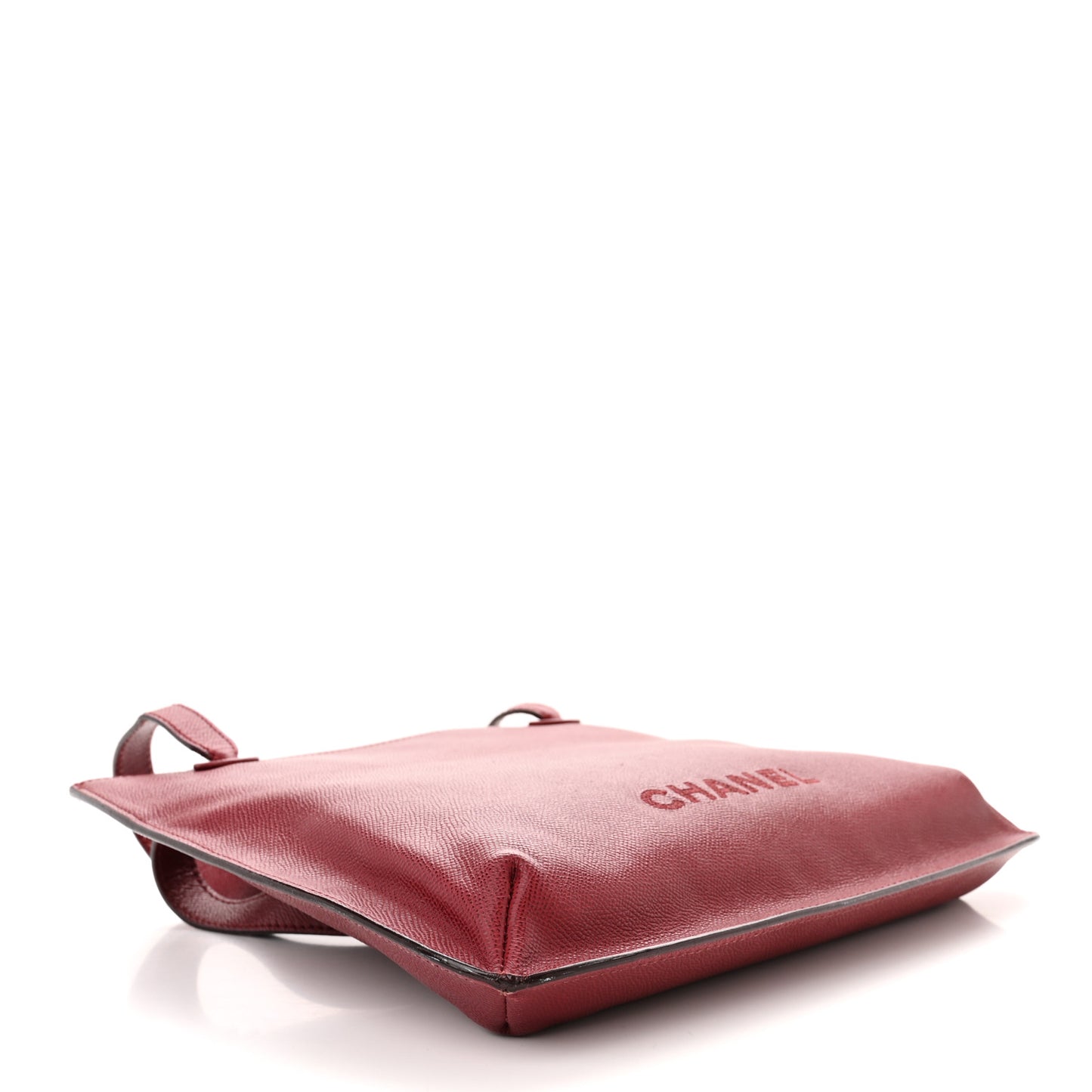 Caviar Shoulder Bag Burgundy