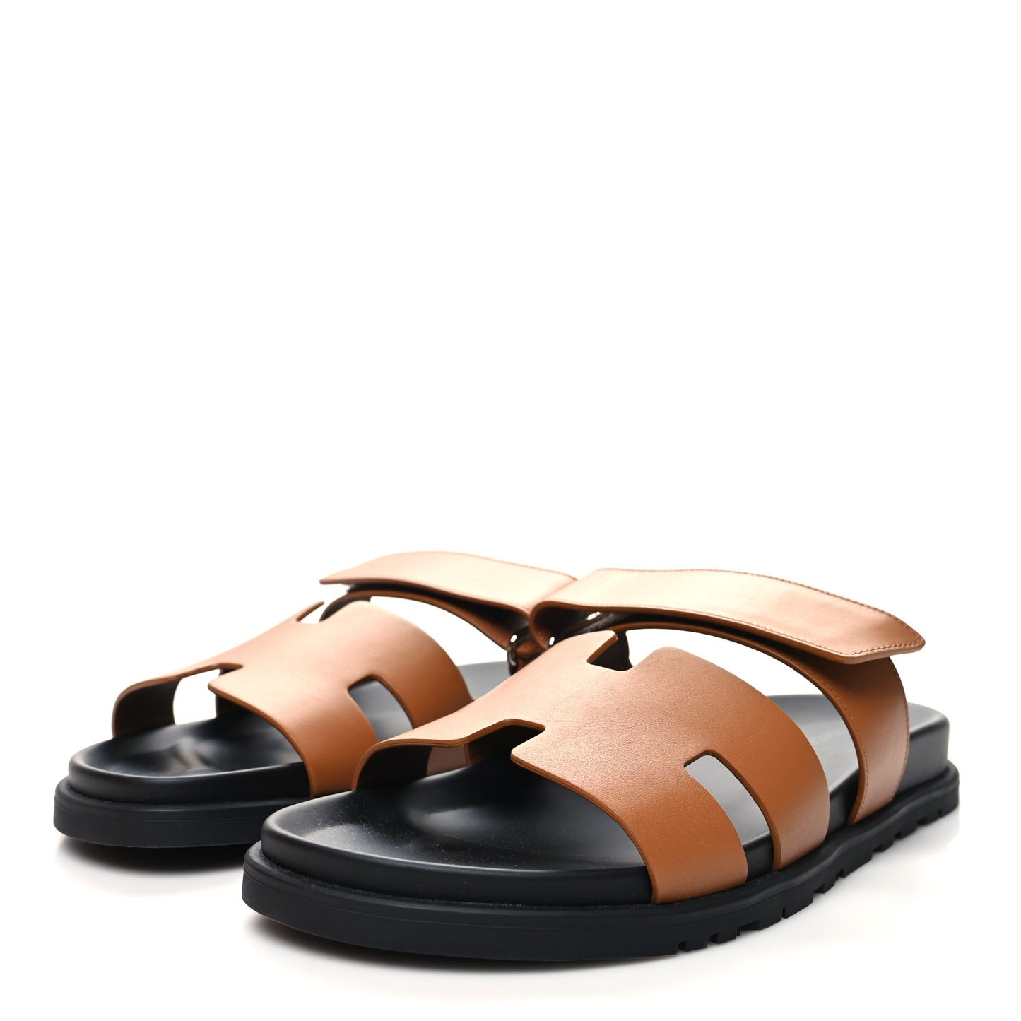 Calfskin Mens Chypre Sandals 43.5 Gold