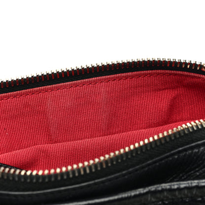 Chanel Aged Calfskin Quilted Small Gabrielle Hobo Black 8 of 12