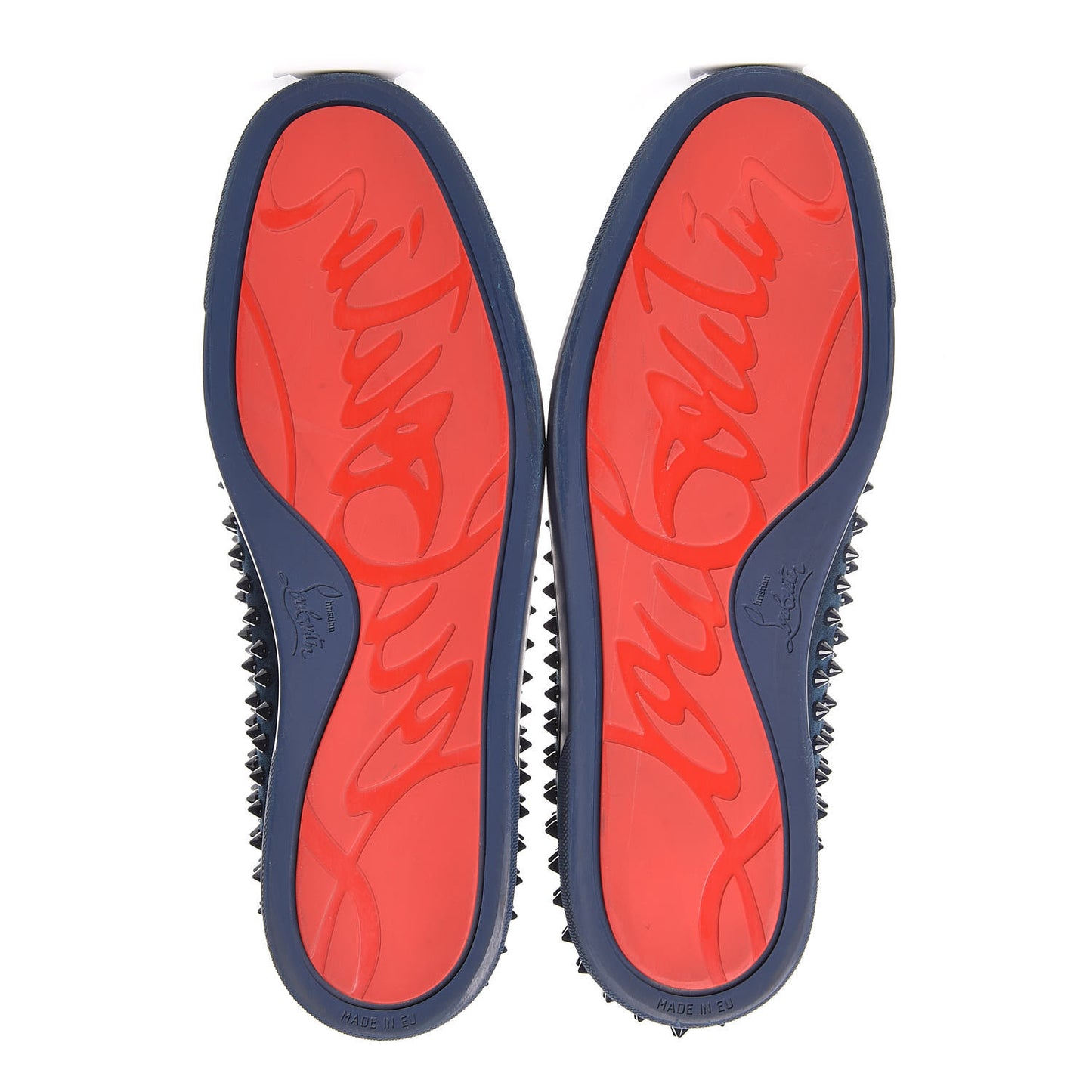 Velvet Spikes Mens Roller Boat Flats 45 Quartz