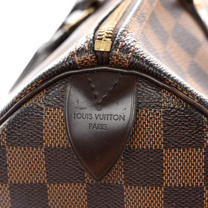 Louis Vuitton Damier Ebene Speedy 35 6 of 12