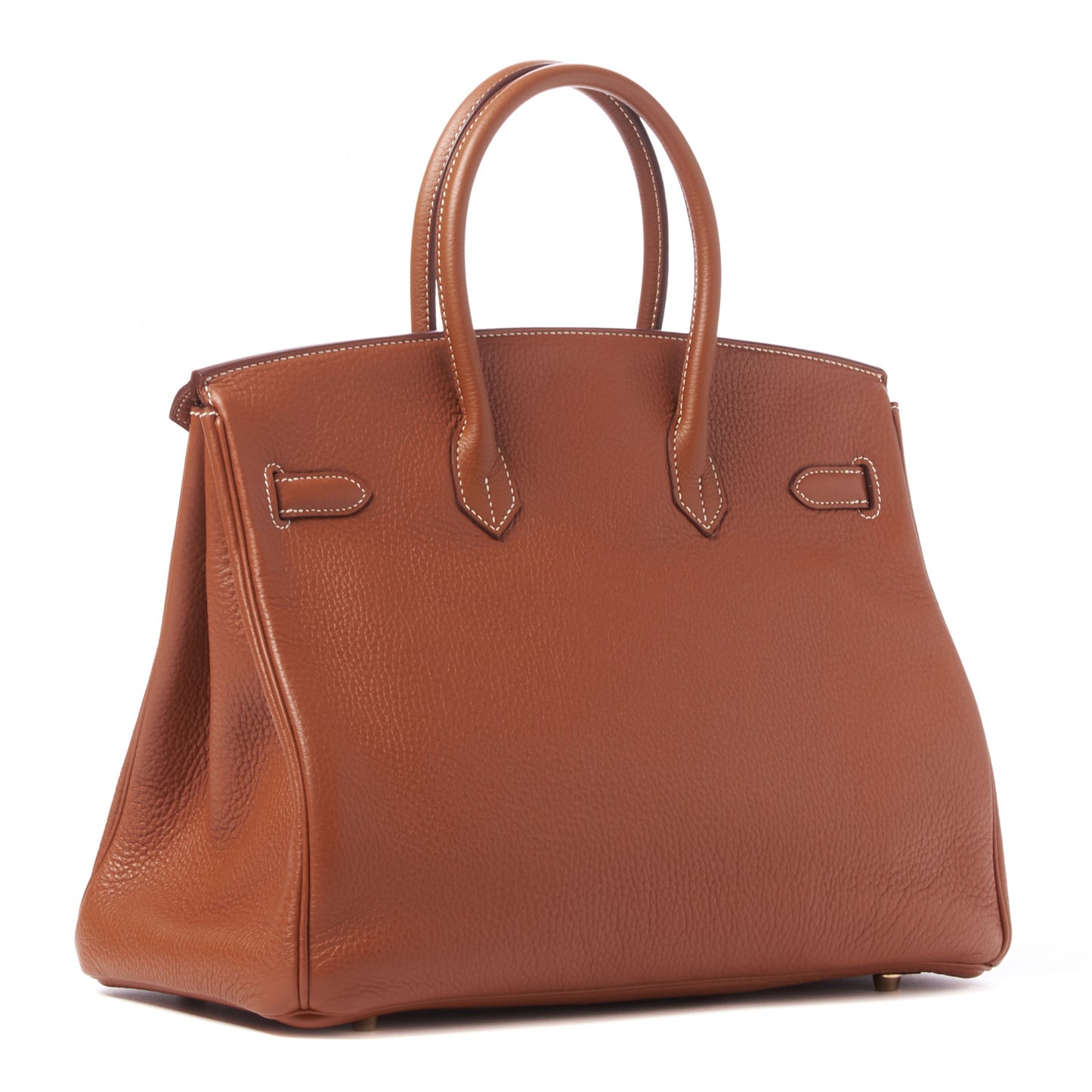 Taurillon Clemence Birkin 35 Gold