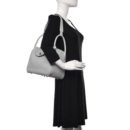 Hermes Taurillon Clemence Lindy 26 Bleu Arctic 2 of 13