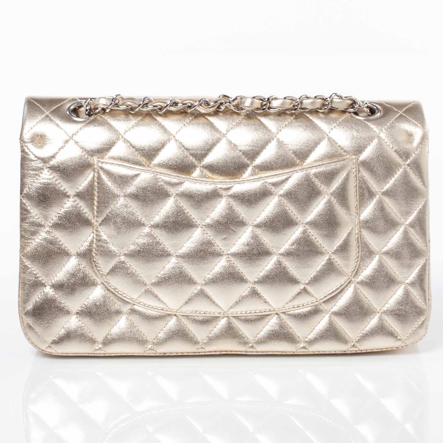 Chanel Lambskin Medium Double Flap Gold 4 of 10