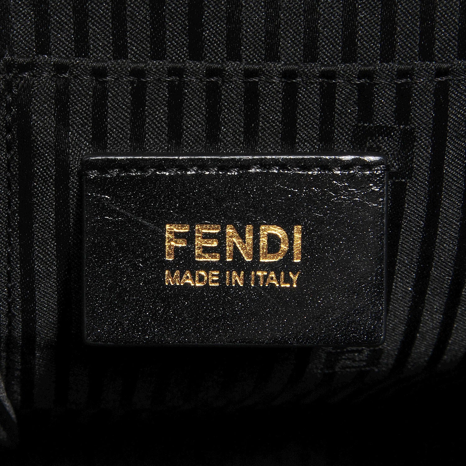 Fendi Vitello Elite Medium 2Jours Tote Black 8 of 13