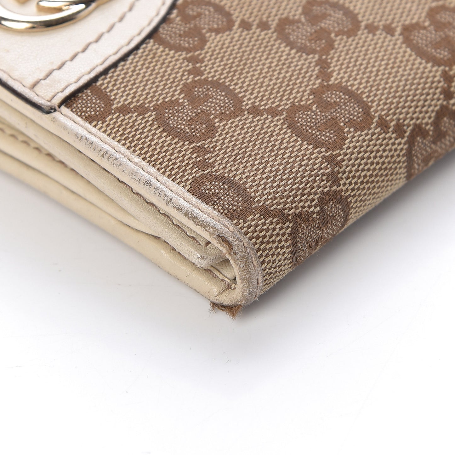 Monogram New Britt Continental Wallet Off White